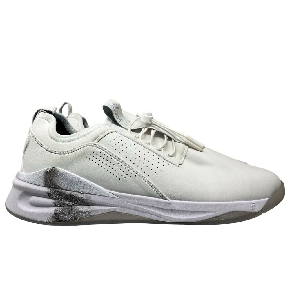 Clove Shoe Mens 9.5 White Classic Nurse Comfort Sneaker Summer Every Day‎ *READ*